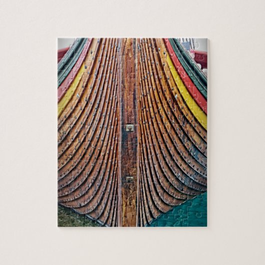 Viking-Schiffs-Rumpf - 8x10 - 110 PC. Puzzle (Vertikal)