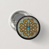 Viking-Schild-Knopf - Brosche Button (Vorne & Hinten)