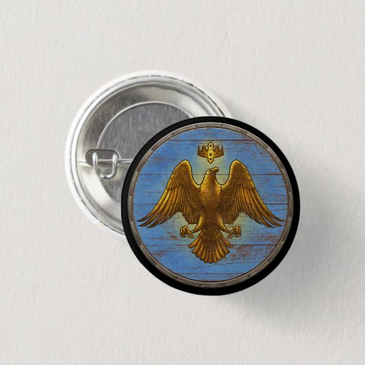 Viking-Schild-Knopf - Eagle Button (Vorne & Hinten)
