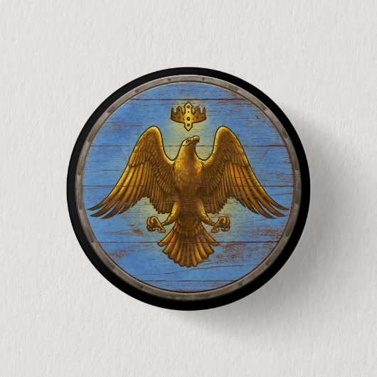 Viking-Schild-Knopf - Eagle Button (Vorderseite)