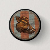 Viking-Schild-Knopf - Eber Button (Vorderseite)