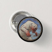 Viking-Schild-Knopf - Eisbär Button (Vorne & Hinten)