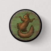 Viking-Schild-Knopf - Ratatoskr Button (Vorderseite)