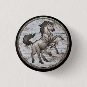 Viking-Schild-Knopf - Sleipnir Button