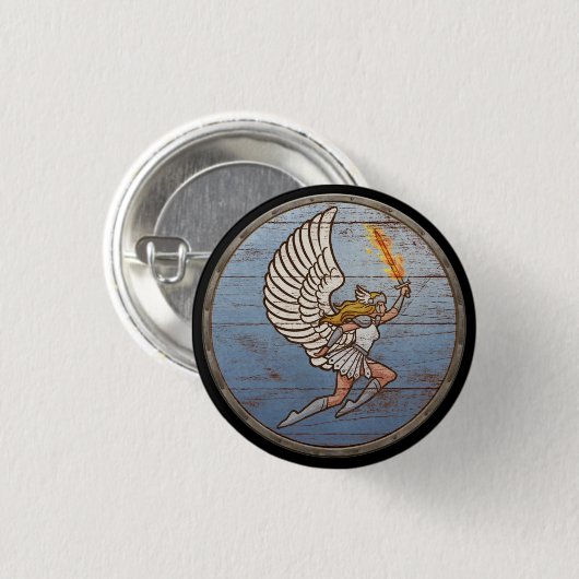 Viking-Schild-Knopf - Valkyrie Button (Vorne & Hinten)