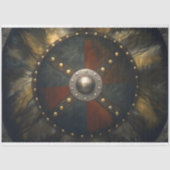 Viking Shield Decoupage Seidenpapier (Vorderseite)