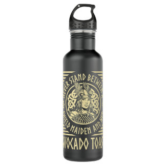Viking Shield Maiden Avocado Toast Lover Norse Spa Edelstahlflasche