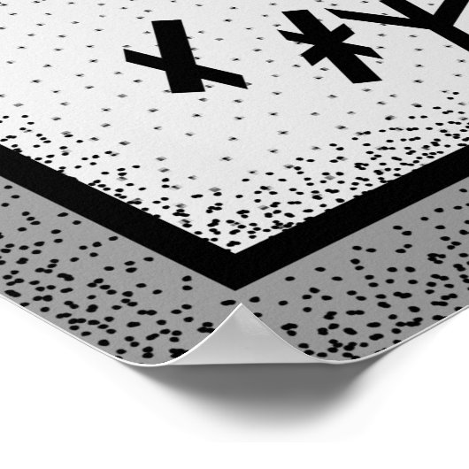 Viking Shield Maiden Celtic Warrior Poster (Ecke)