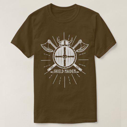 Viking Shield Maiden T-Shirt (Design vorne)