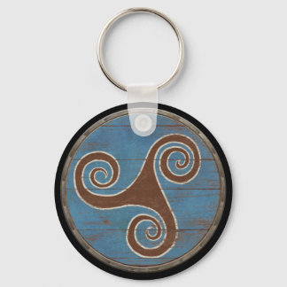 Viking Shield Schlüsselanhänger - Triskele