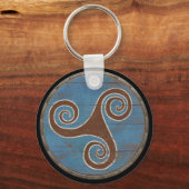 Viking Shield Schlüsselanhänger - Triskele (Vorderseite)