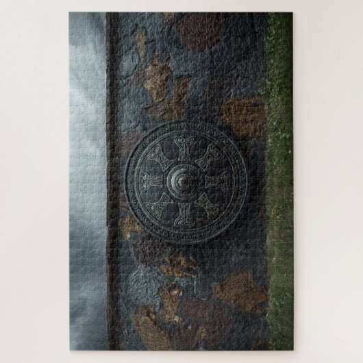 Viking Shield Wall Jigsaw Puzzle (Vertikal)