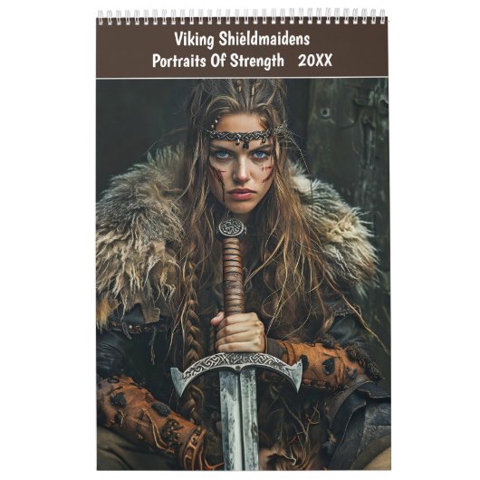 Viking Shieldmaidens – Portraits Of Strength Kalender (Titelbild)