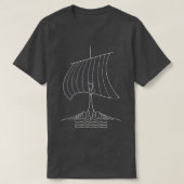 Viking Ship 24 T-Shirt (Design vorne)