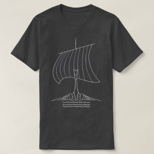 Viking Ship 24 T-Shirt (Design vorne)