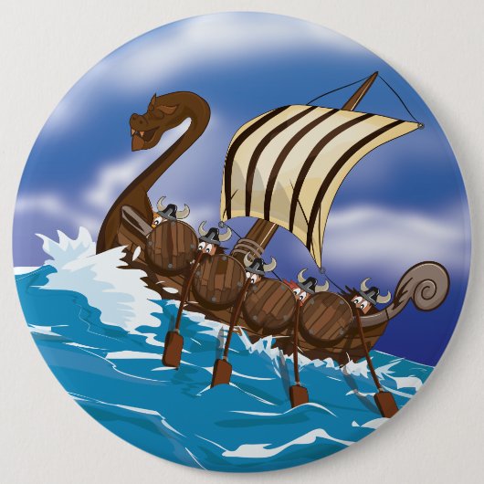 Viking Ship Button (Vorderseite)
