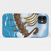 Viking Ship Case-Mate iPhone Hülle (Rückseite (Horizontal))