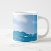 Viking Ship Jumbo-Tasse (Rechts)