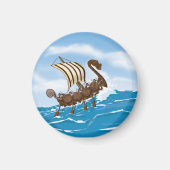 Viking Ship Magnet (Vorne)