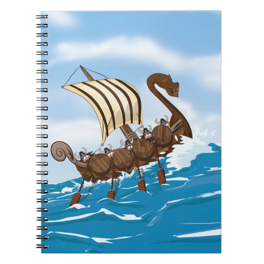 Viking Ship Notizblock (Vorderseite)