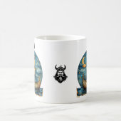 Viking Ship Personalisiert Coffee Tasse (Mittel)