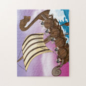 Viking Ship Puzzle (Vertikal)