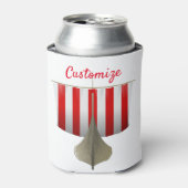 Viking Ship Sailing Thunder_Cove Dosenkühler (Kanne Vorderseite)