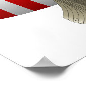 Viking Ship Sailing Thunder_Cove Poster (Ecke)