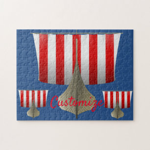 Viking Ship Sailing Thunder_Cove Puzzle