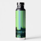 Viking Ship Under Northern Lights Trinkflasche (Rechts)