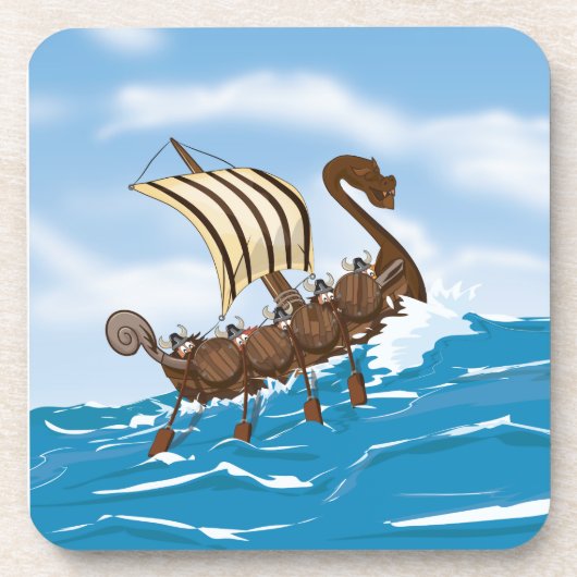 Viking Ship Untersetzer (Vorderseite)