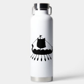 Viking Ship Water Flasche (Vorderseite)