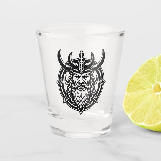 Viking Shot Glass Schnapsglas (Vorderseite)