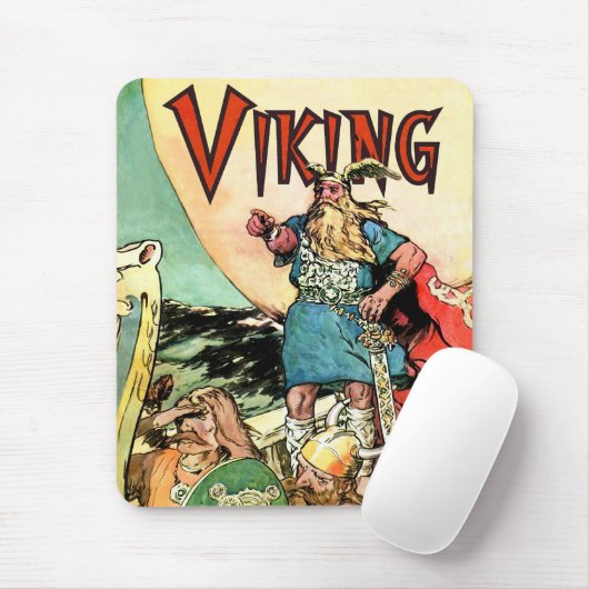 Viking-Skandinavier-Götterthor-Kapuzenpullis Mousepad (Mit Mouse)