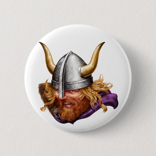 Viking, Skandinavier, Norsemen Button (Vorderseite)