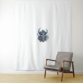 Viking Skull Berserker Wandteppich (Beispiel)