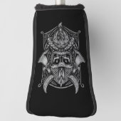 Viking Skull Golf Head Cover Headcover (Rotieren 90)
