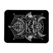 Viking Skull Magnet (Horizontal)