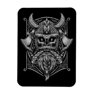 Viking Skull Magnet