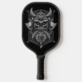 Viking Skull Pickleball Paddle (Rückseite)