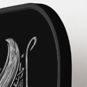 Viking Skull Pickleball Paddle (Linke Seite)