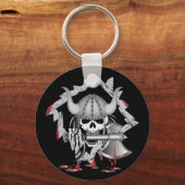 Viking Skull Schlüsselanhänger (Vorderseite)