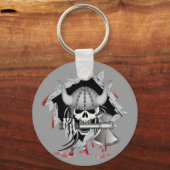 Viking Skull Schlüsselanhänger (Vorderseite)