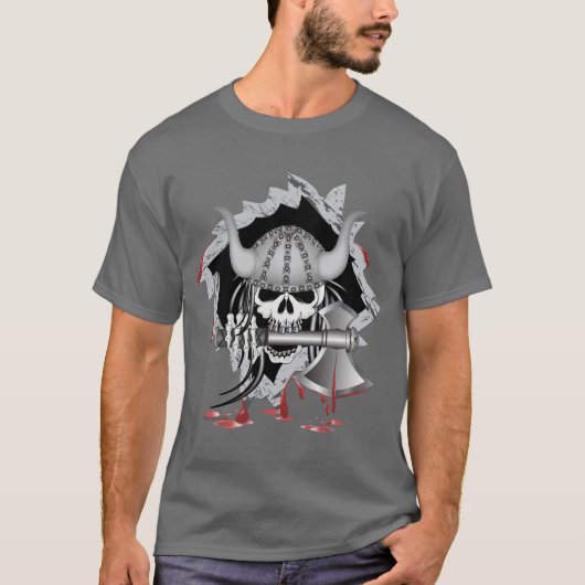 Viking Skull T-Shirt (Vorderseite)