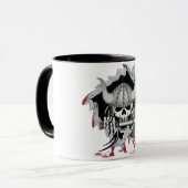 Viking Skull Tasse (Vorderseite Links)