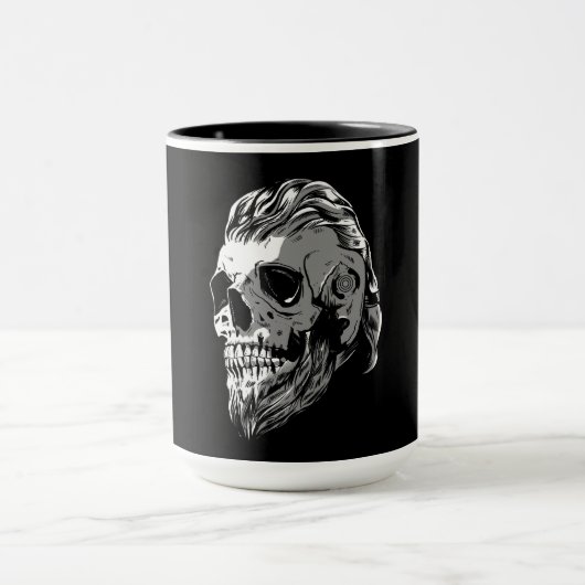 Viking Skull Tasse (Zentrum)