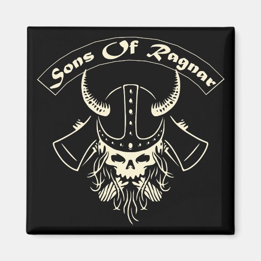Viking Sons of Ragnar 03 #USAPatriotGraphics © Magnet (Vorne)