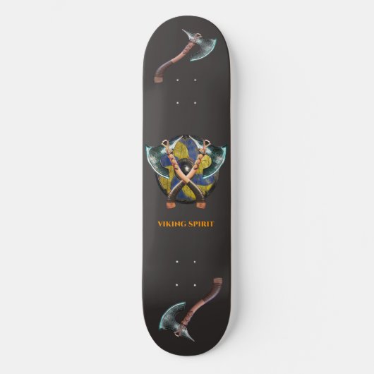 Viking Spirit Skateboard (Vorderseite)
