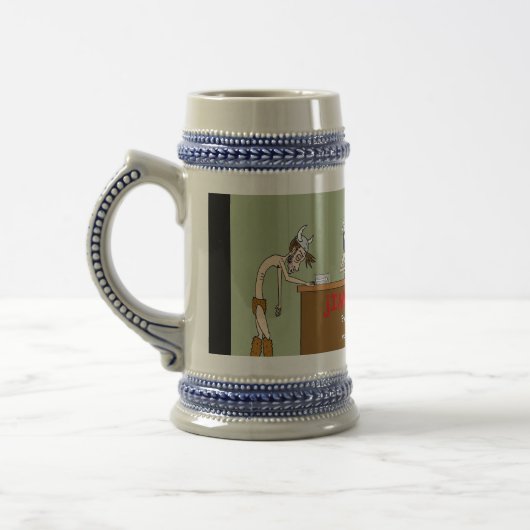 Viking Stein Bierglas (Links)