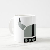 Viking-Sturzhelm Kaffeetasse (Vorderseite Links)